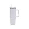 40oz Stainless Steel Handle Bottle Car Cup Double-layer Vacuum Iced Beer Cup Outdoor Portable Travel Insulation Cup - Chocolate - 40oz