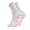 Winter Self-heating Health Care Socks Women Ski Sports Self Heated Massage Man Short Sock Magnetic Therapy Comfortable Warm Sox - white