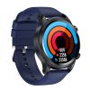 E400 non-invasive blood glucose ECG+PPG temperature blood pressure blood oxygen heart rate temperature intelligent health watch - blue