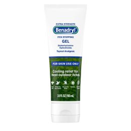 Benadryl Extra Strength Anti-Itch Topical Analgesic Gel, 3.5 fl oz - Benadryl