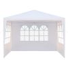 10''x10''(3 x 3m)Three Sides Waterproof Tent with Spiral Tubes XH - 3M