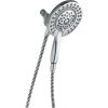 4-Spray Hand Shower/Shower Head Combo in Chrome - Chrome