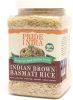 Pride Of India - Extra Long Brown Basmati Rice - Naturally Aged Healthy Grain - 3.3 LB