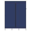 71" Portable Closet Wardrobe Clothes Rack Storage Organizer with Shelf Navy RT - Navy