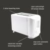 110V 750W New ABS Home Bread Toaster Machine,Easy Clean, Simple Operation - White