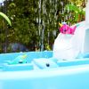 Waterfall Island Water Activity Table with Accessories, for Kids ages 2-5 years - A