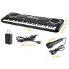 61 Keys Digital Music Electronic Keyboard Electric Piano Musical Instrument Kids Learning Keyboard - Black