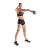 30lb Cast Iron Hammertone Finish Kettlebell, Single - 35 lb