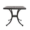 Aluminium Cast table - as Pic