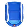 Sea Captain Inflatable Outdoor Pool with UV Careful SunShade - blue