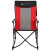 Camping Rocking Chair, Red - Red