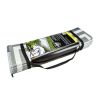 9" x 12" Gray Reversible RV Outdoor Patio Mat - 9 x 12-Gray Greek Key