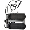 Adjustable Mini Stepper with LCD Monitor Stepping Machine, Comes with Resistance Bands - 28.40 x 7.10 x 7.10 Inches