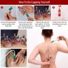 32 Cups Chinese Massage Therapy Cupping Set Body Vacuum Suction Kit Acupoint Massage Kit - Transparent