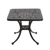 Aluminium Cast table - as Pic