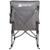 Camping Rocking Chair, Red - Red