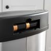 13.2 Gallon Trash Can, Motion Sensor Kitchen Trash Can, Stainless Steel - Silver
