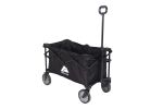 Multi-Purpose Big Bucket Cart, Black Wagon - Black
