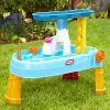 Waterfall Island Water Activity Table with Accessories, for Kids ages 2-5 years - A