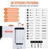 VEVOR Sewing Machine 38 Stitches Extension Table Pedal Accessory for Home DIY - 38