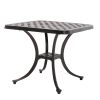 Aluminium Cast table - as Pic