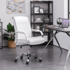 Steady 22.5 in Executive Chair, 300 lbs. Capacity, White - White